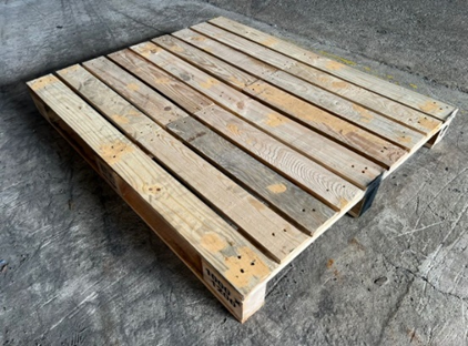 collaborate with vendors to recycle wooden pallets for sustainability